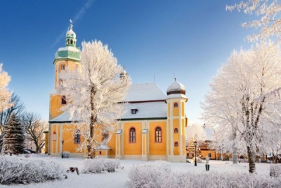 Romantischer Winterzauber im Erzgebirge